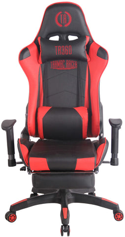 TPFLiving Racing Bürostuhl Turbine mit Fußablage TPFLiving Racing Bürostuhl Turbine mit Fußablage