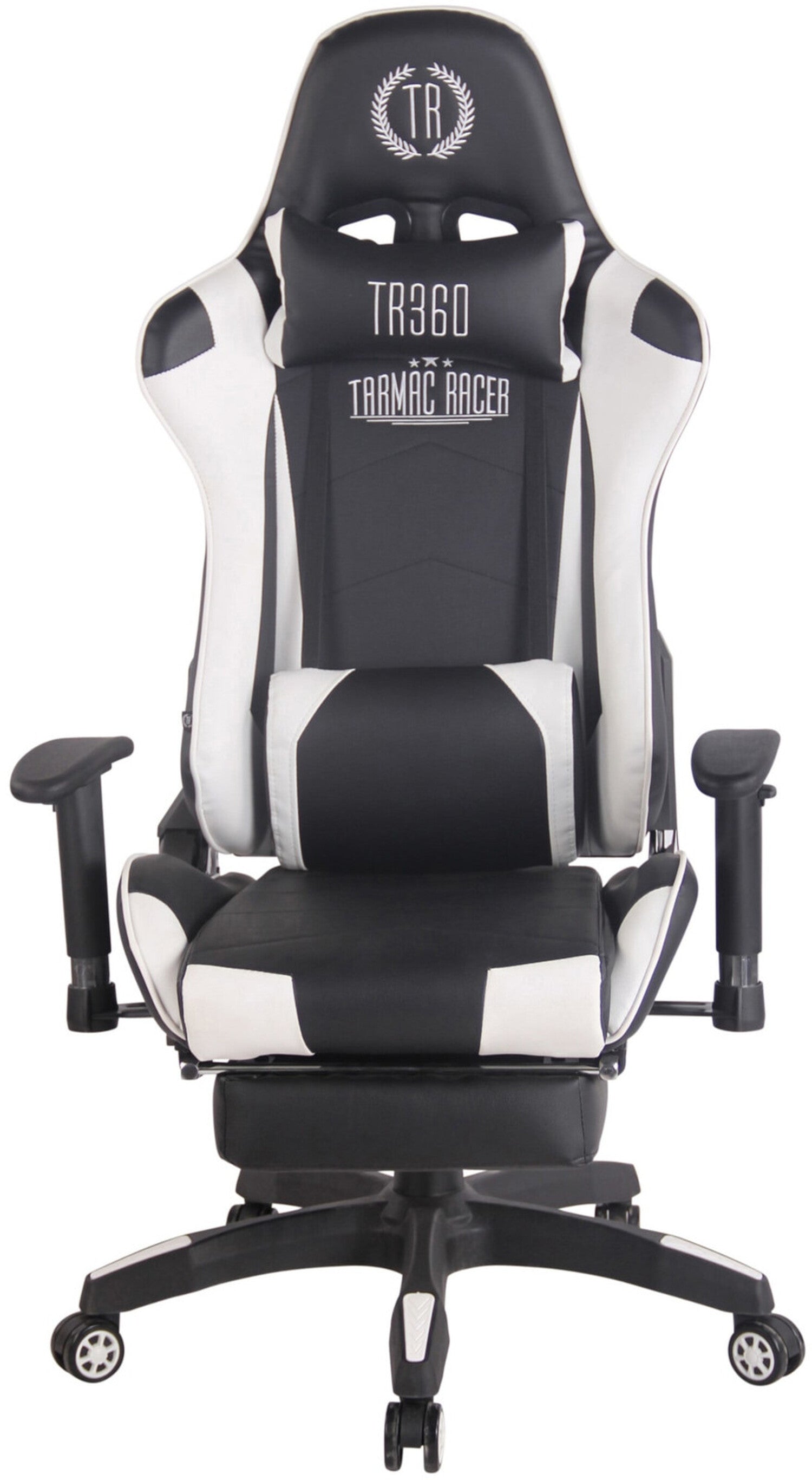 TPFLiving Racing Bürostuhl Turbine mit Fußablage TPFLiving Racing Bürostuhl Turbine mit Fußablage