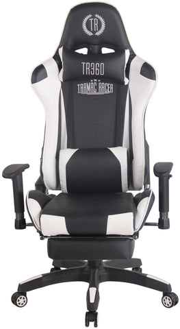 TPFLiving Racing Bürostuhl Turbine mit Fußablage TPFLiving Racing Bürostuhl Turbine mit Fußablage