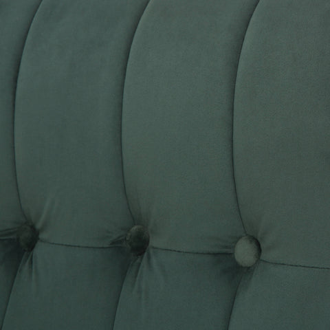 TPFLiving Schaukelstuhl Sarti Samt Gestell Kautschukholz natur TPFLiving Schaukelstuhl Sarti Samt Gestell Kautschukholz natur