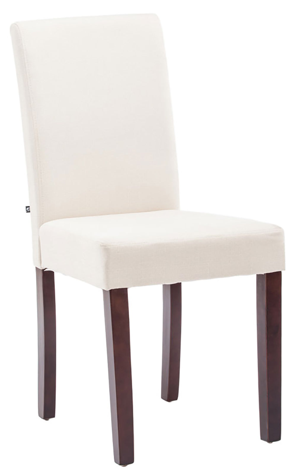 TPFLiving Esszimmerstuhl Ines Stoff Gestell Holz Cappuccino TPFLiving Esszimmerstuhl Ines Stoff Gestell Holz Cappuccino