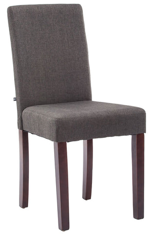 TPFLiving Esszimmerstuhl Ines Stoff Gestell Holz Cappuccino TPFLiving Esszimmerstuhl Ines Stoff Gestell Holz Cappuccino