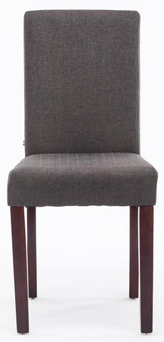 TPFLiving Esszimmerstuhl Ines Stoff Gestell Holz Cappuccino TPFLiving Esszimmerstuhl Ines Stoff Gestell Holz Cappuccino