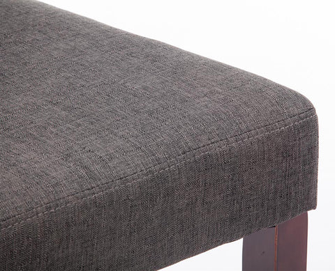 TPFLiving Esszimmerstuhl Ines Stoff Gestell Holz Cappuccino TPFLiving Esszimmerstuhl Ines Stoff Gestell Holz Cappuccino