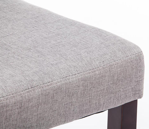 TPFLiving Esszimmerstuhl Ines Stoff Gestell Holz Cappuccino TPFLiving Esszimmerstuhl Ines Stoff Gestell Holz Cappuccino