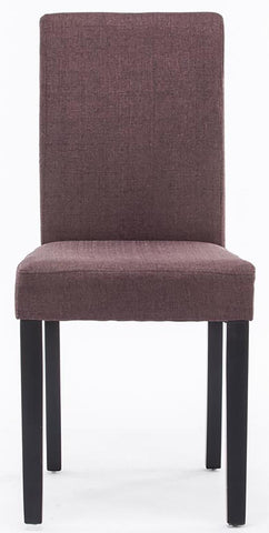 TPFLiving 2er Set Esszimmerstuhl Ines Stoff Gestell Holz Schwarz TPFLiving 2er Set Esszimmerstuhl Ines Stoff Gestell Holz Schwarz