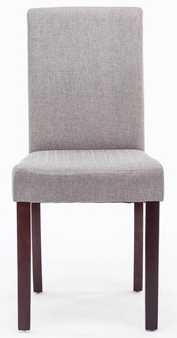 TPFLiving 4er Set Esszimmerstuhl Ines Stoff Gestell Holz Cappuccino TPFLiving 4er Set Esszimmerstuhl Ines Stoff Gestell Holz Cappuccino