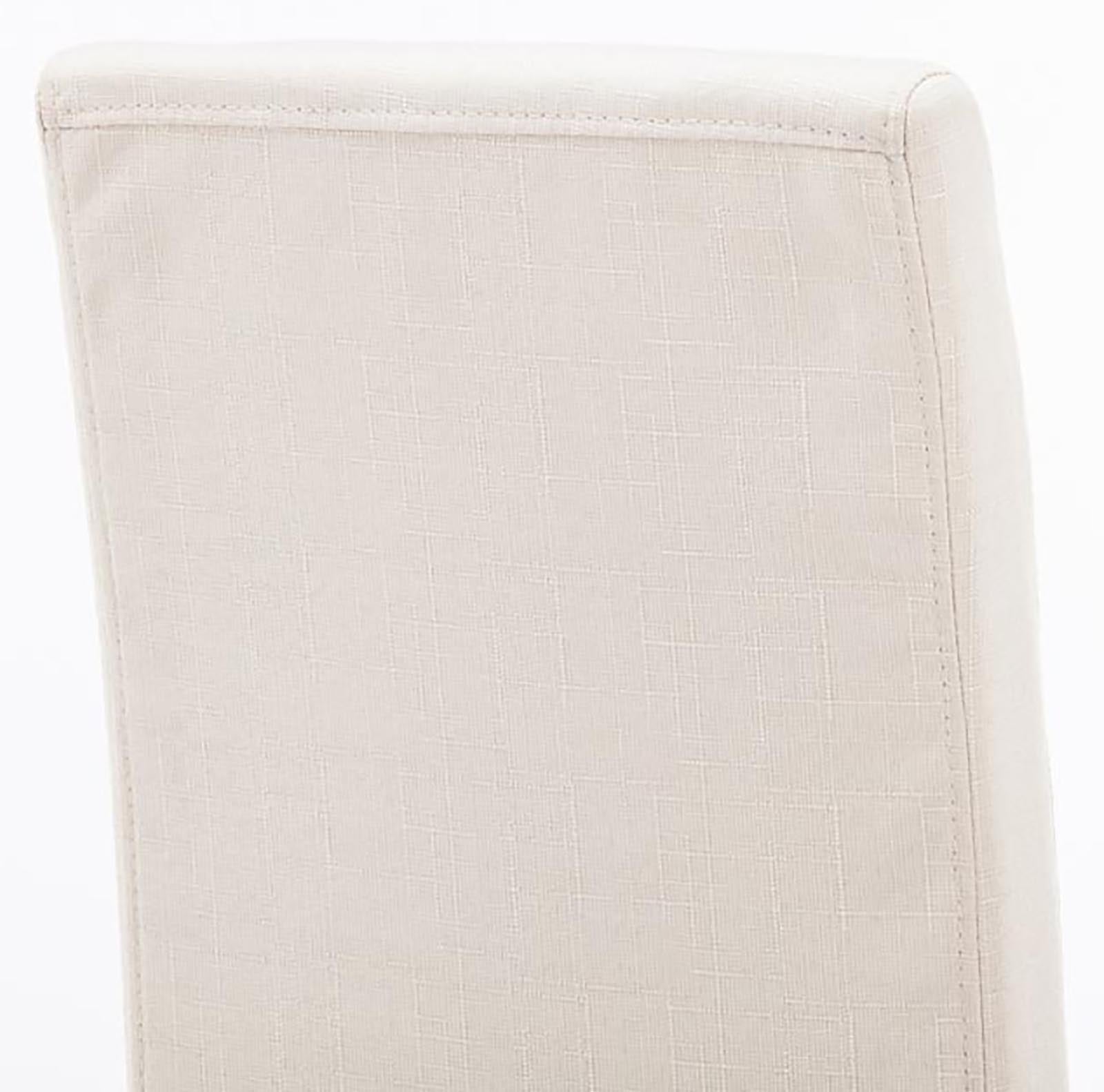 TPFLiving 4er Set Esszimmerstuhl Ines Stoff Gestell Holz Schwarz TPFLiving 4er Set Esszimmerstuhl Ines Stoff Gestell Holz Schwarz