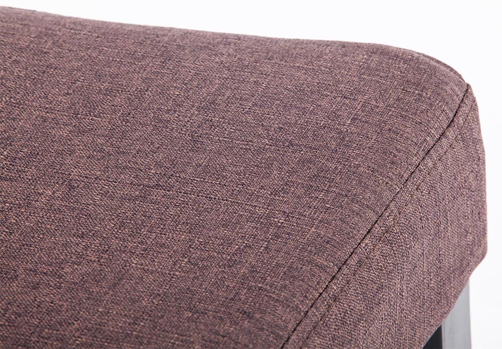 TPFLiving 4er Set Esszimmerstuhl Ines Stoff Gestell Holz Schwarz TPFLiving 4er Set Esszimmerstuhl Ines Stoff Gestell Holz Schwarz