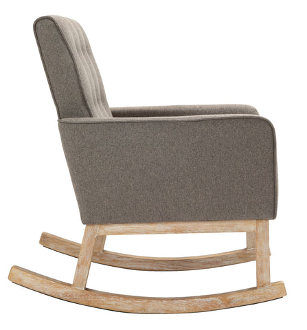 TPFLiving Schaukelstuhl Dreamer Stoff Gestell Eichenholz TPFLiving Schaukelstuhl Dreamer Stoff Gestell Eichenholz