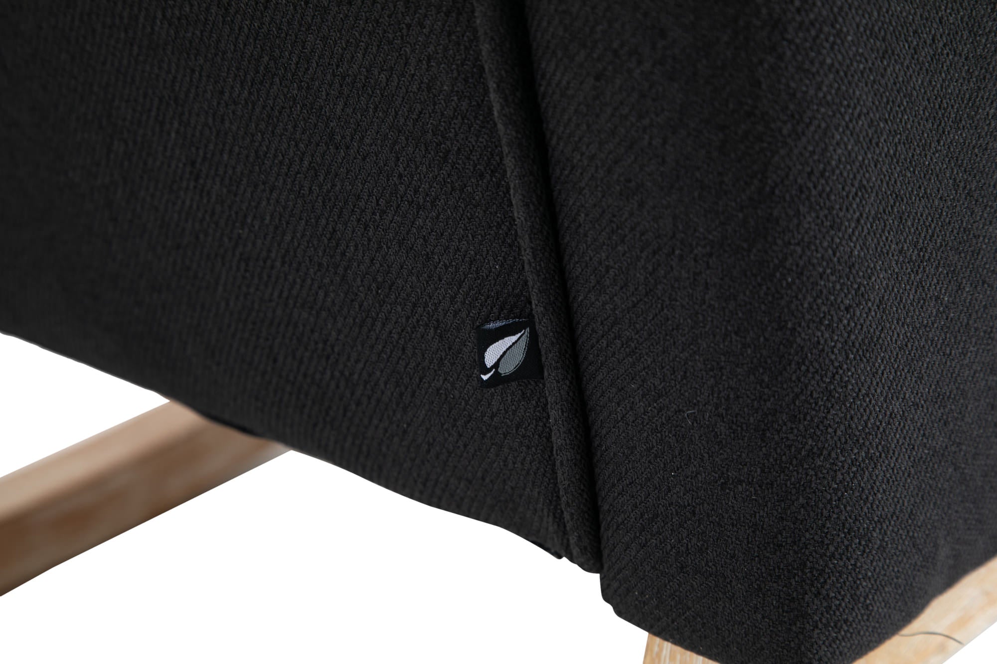 TPFLiving Schaukelstuhl Dreamer Stoff Gestell Eichenholz TPFLiving Schaukelstuhl Dreamer Stoff Gestell Eichenholz