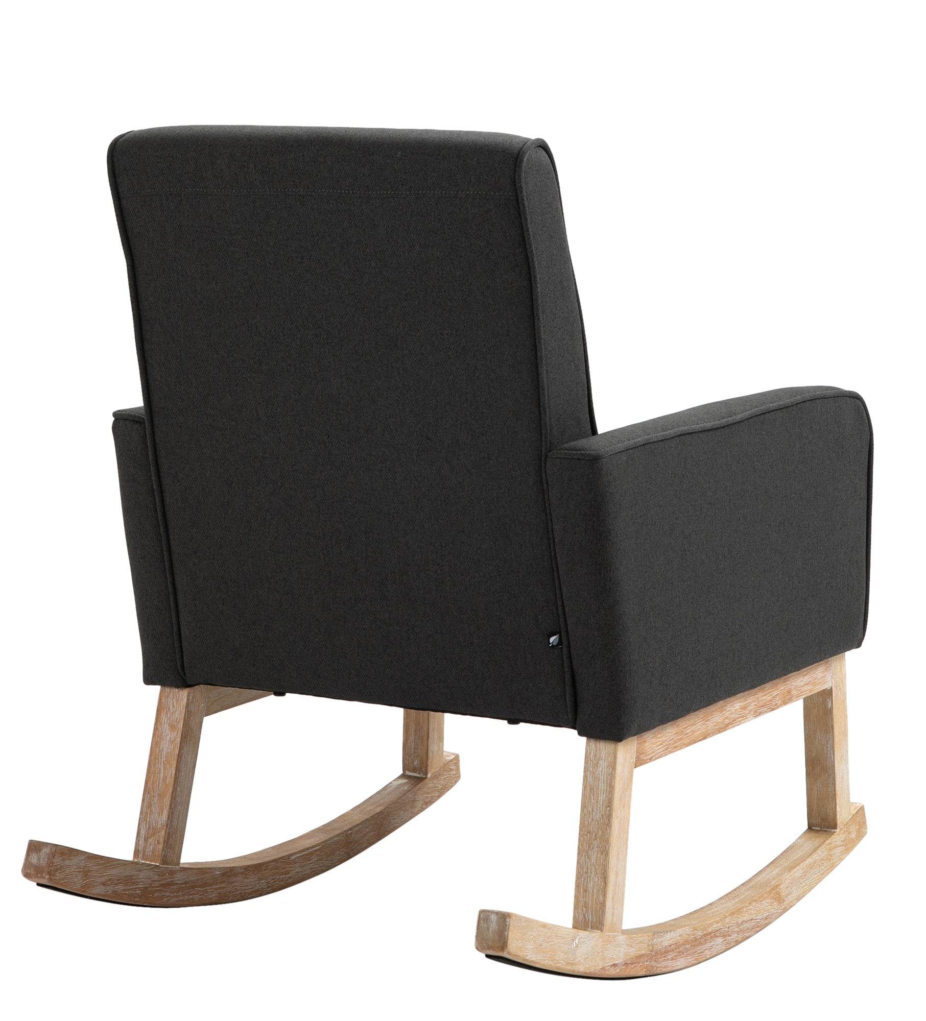 TPFLiving Schaukelstuhl Dreamer Stoff Gestell Eichenholz TPFLiving Schaukelstuhl Dreamer Stoff Gestell Eichenholz