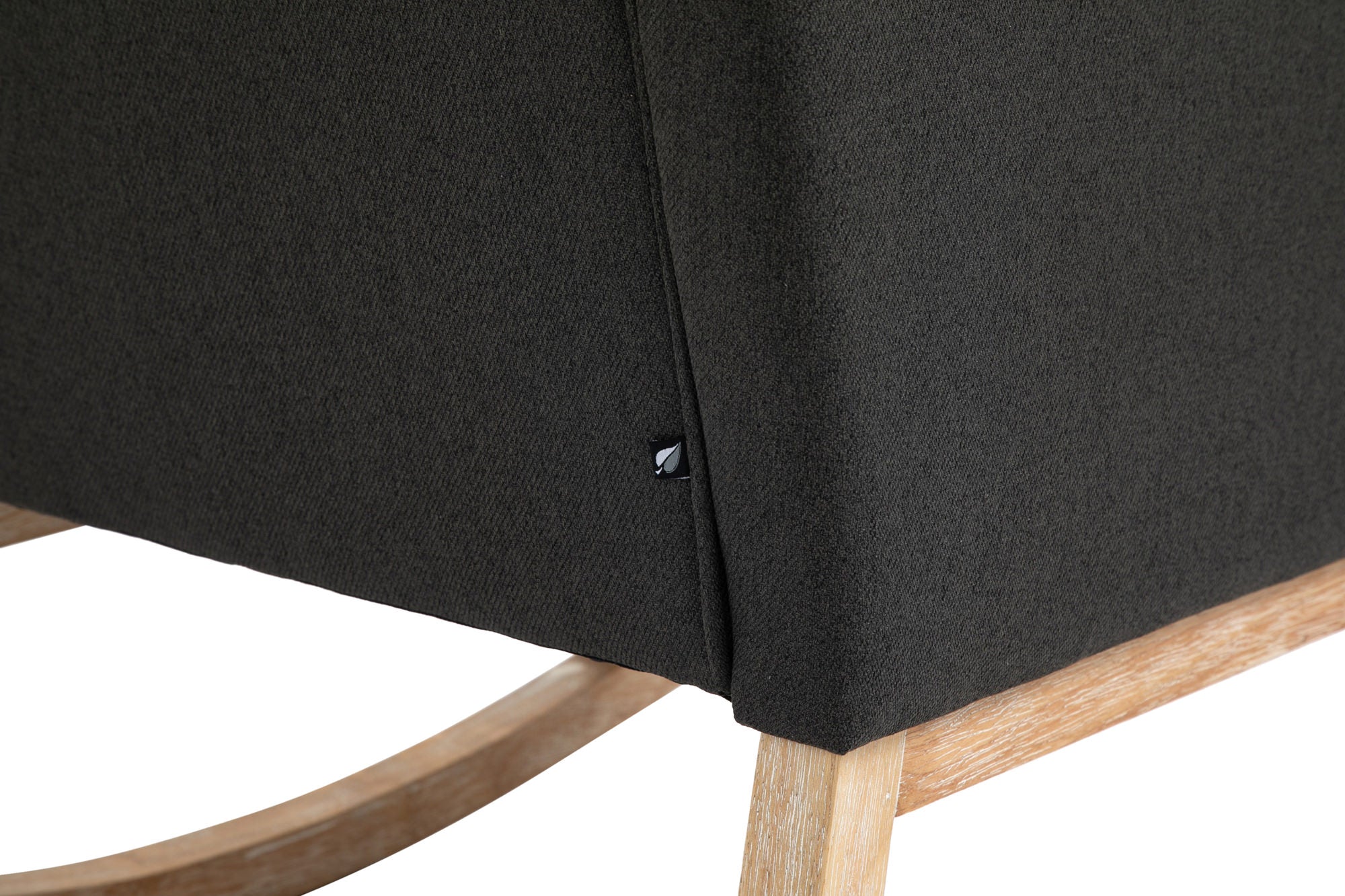 TPFLiving Schaukelstuhl Dreamer Stoff Gestell Eichenholz TPFLiving Schaukelstuhl Dreamer Stoff Gestell Eichenholz