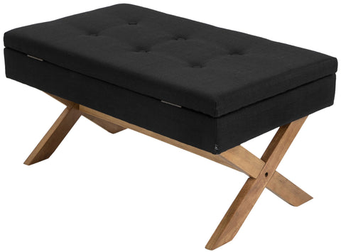 TPFLiving Sitzbank Nero Stoff antik-hell TPFLiving Sitzbank Nero Stoff antik-hell