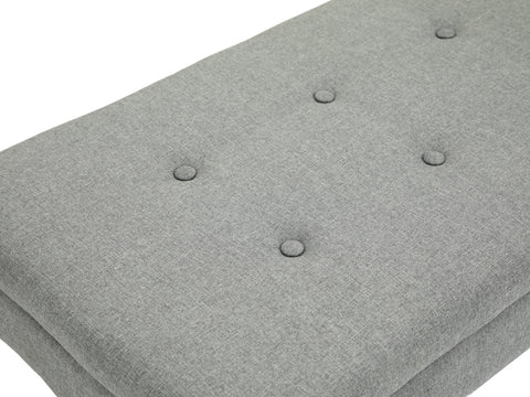 TPFLiving Sitzbank Nero Stoff antik-hell TPFLiving Sitzbank Nero Stoff antik-hell