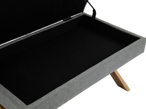 TPFLiving Sitzbank Nero Stoff antik-hell TPFLiving Sitzbank Nero Stoff antik-hell