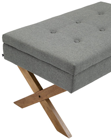 TPFLiving Sitzbank Nero Stoff antik-hell TPFLiving Sitzbank Nero Stoff antik-hell