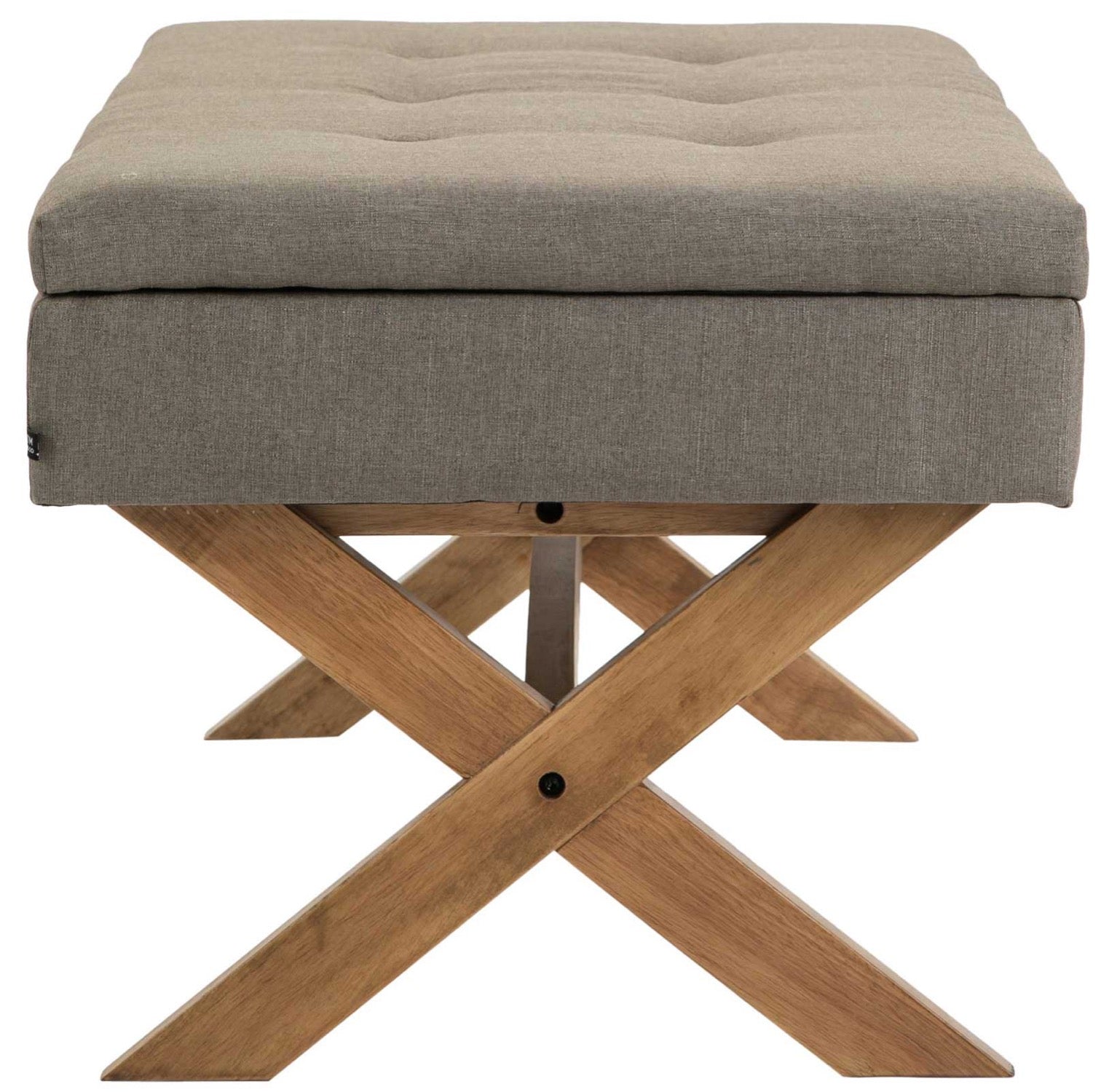 TPFLiving Sitzbank Nero Stoff antik-hell TPFLiving Sitzbank Nero Stoff antik-hell