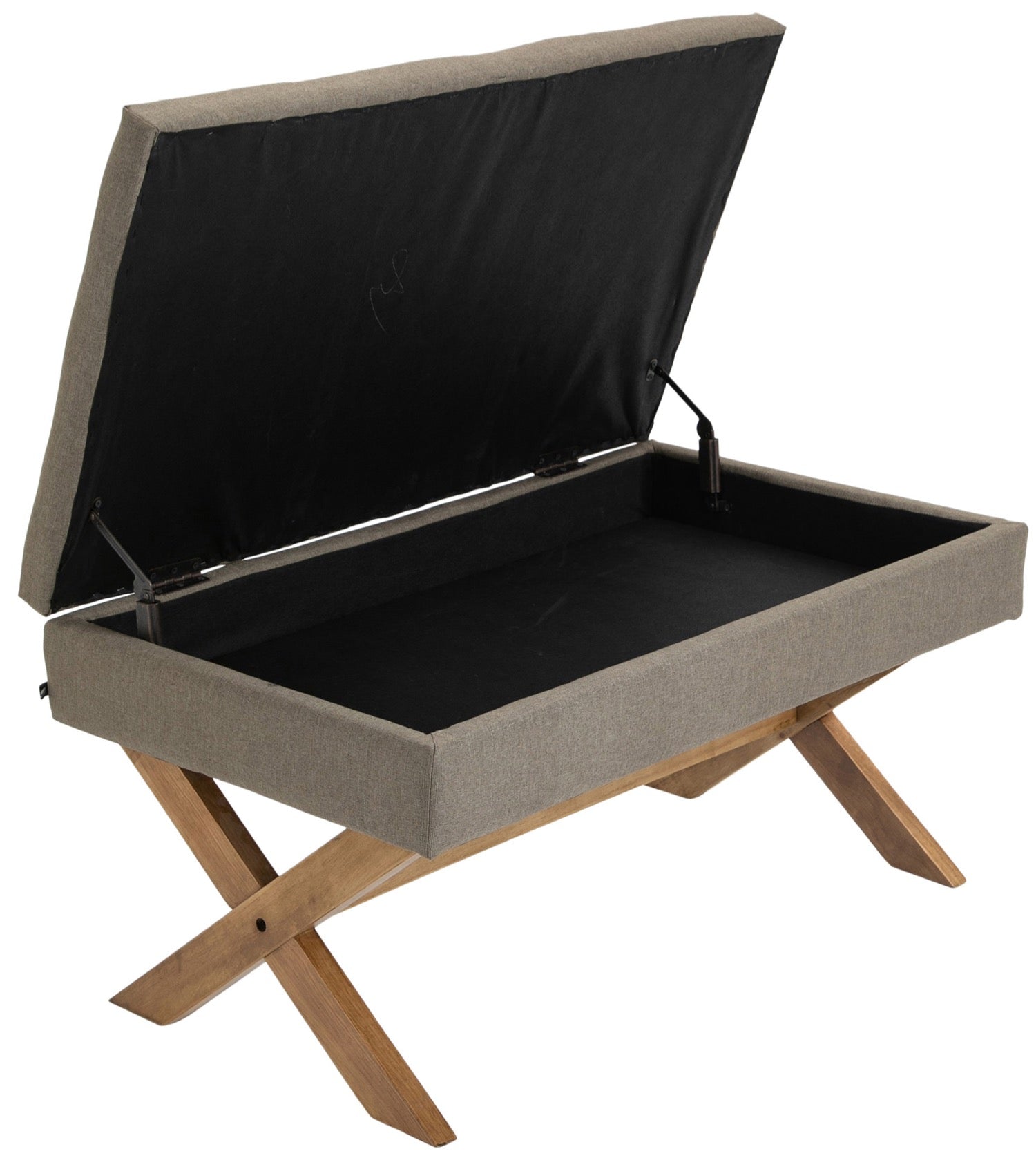 TPFLiving Sitzbank Nero Stoff antik-hell TPFLiving Sitzbank Nero Stoff antik-hell