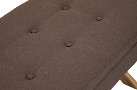 TPFLiving Sitzbank Nero Stoff antik-hell TPFLiving Sitzbank Nero Stoff antik-hell