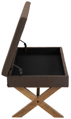 TPFLiving Sitzbank Nero Stoff antik-hell TPFLiving Sitzbank Nero Stoff antik-hell