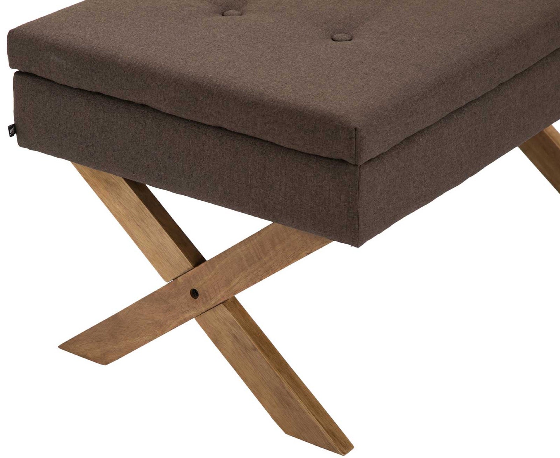 TPFLiving Sitzbank Nero Stoff antik-hell TPFLiving Sitzbank Nero Stoff antik-hell