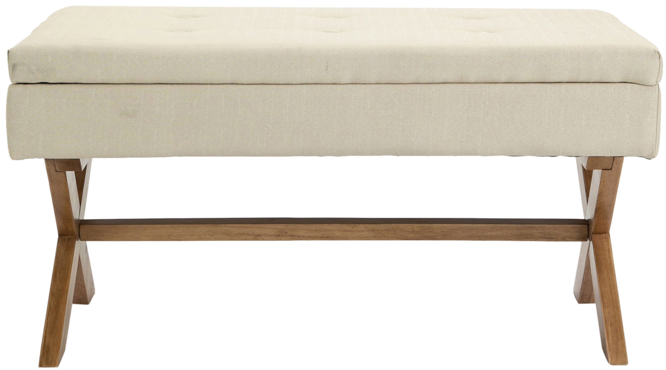 TPFLiving Sitzbank Nero Stoff antik-hell TPFLiving Sitzbank Nero Stoff antik-hell