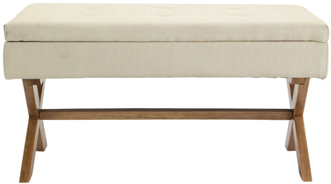 TPFLiving Sitzbank Nero Stoff antik-hell TPFLiving Sitzbank Nero Stoff antik-hell