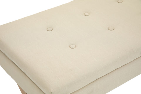 TPFLiving Sitzbank Nero Stoff antik-hell TPFLiving Sitzbank Nero Stoff antik-hell