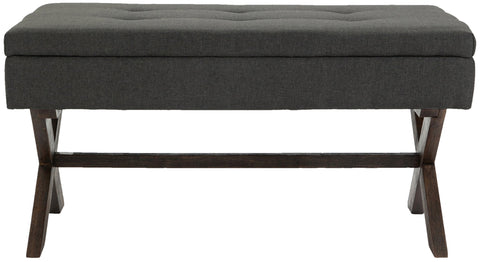 TPFLiving Sitzbank Nero Stoff antik TPFLiving Sitzbank Nero Stoff antik