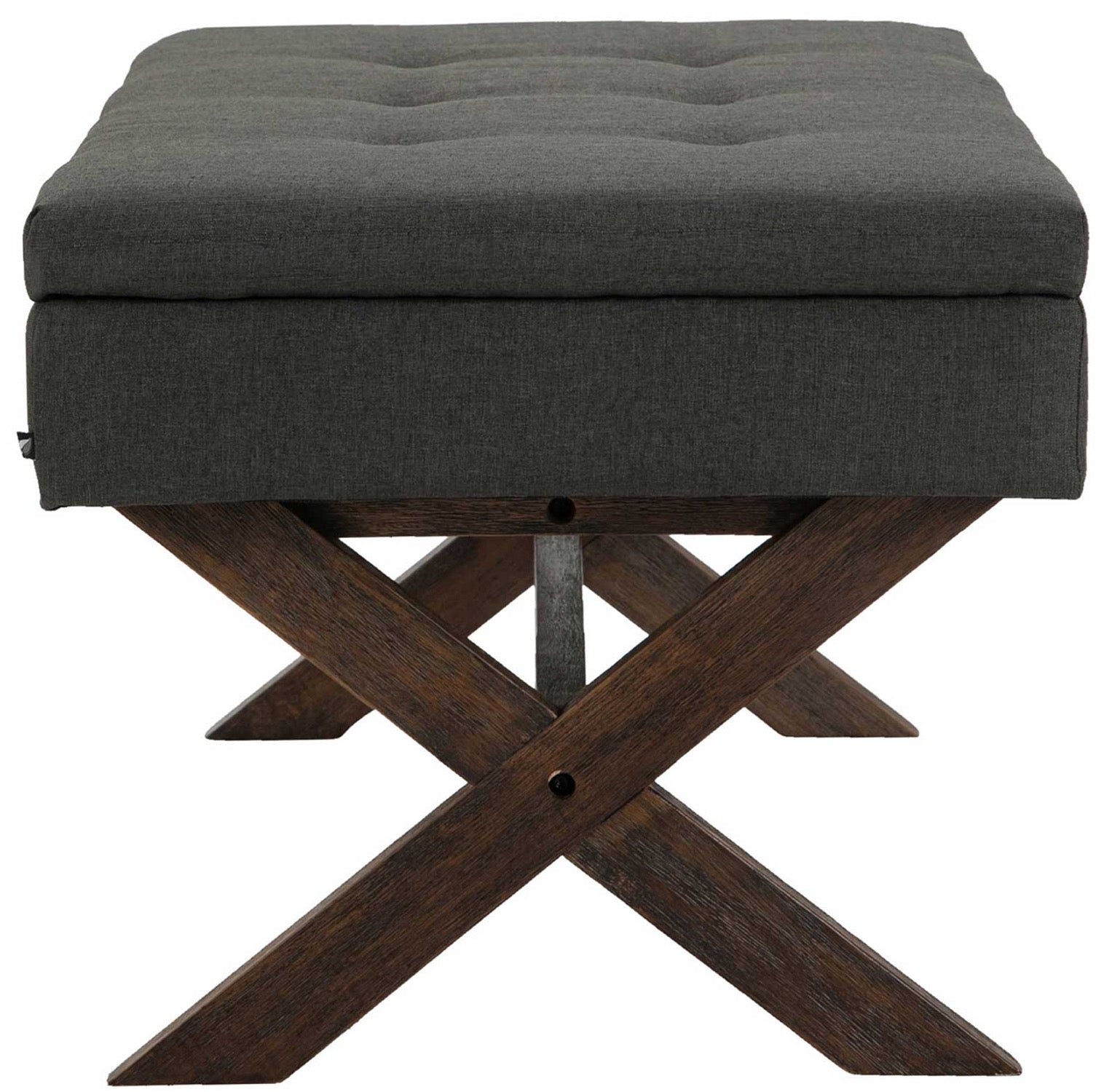 TPFLiving Sitzbank Nero Stoff antik TPFLiving Sitzbank Nero Stoff antik