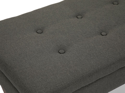 TPFLiving Sitzbank Nero Stoff antik TPFLiving Sitzbank Nero Stoff antik