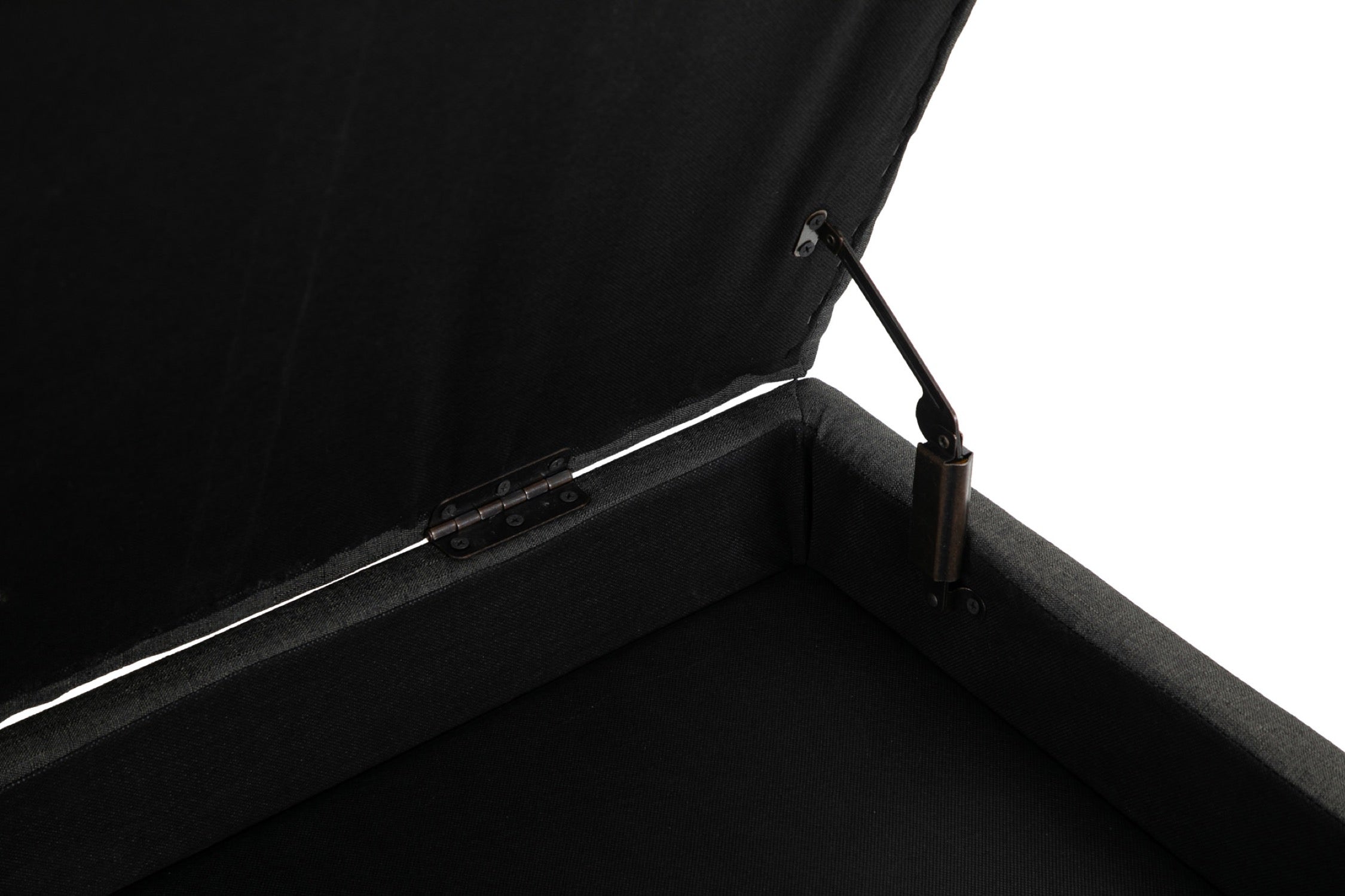 TPFLiving Sitzbank Nero Stoff antik TPFLiving Sitzbank Nero Stoff antik