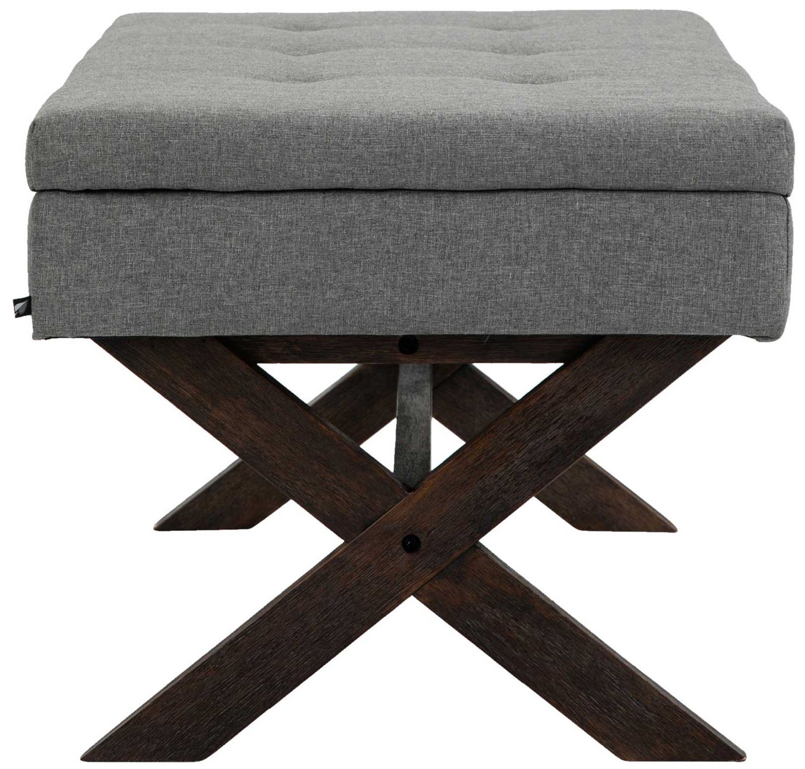 TPFLiving Sitzbank Nero Stoff antik TPFLiving Sitzbank Nero Stoff antik