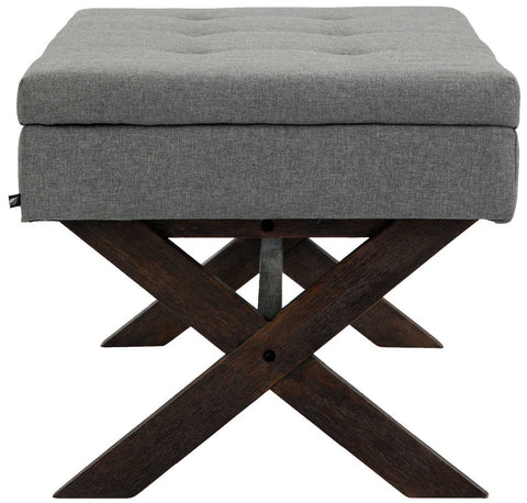 TPFLiving Sitzbank Nero Stoff antik TPFLiving Sitzbank Nero Stoff antik