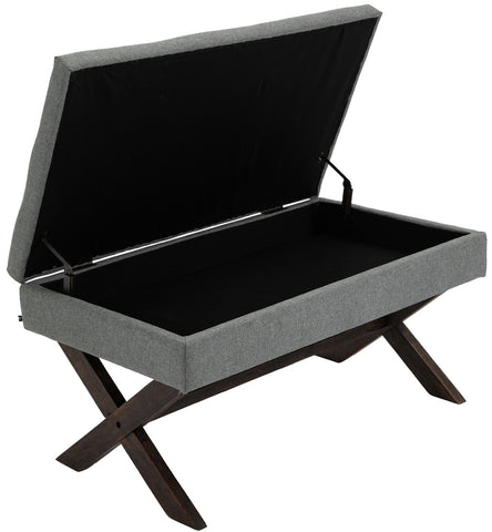 TPFLiving Sitzbank Nero Stoff antik TPFLiving Sitzbank Nero Stoff antik