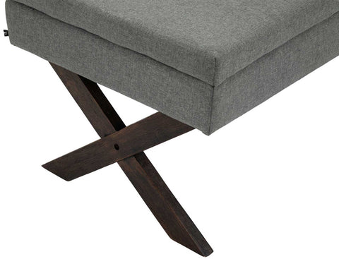 TPFLiving Sitzbank Nero Stoff antik TPFLiving Sitzbank Nero Stoff antik