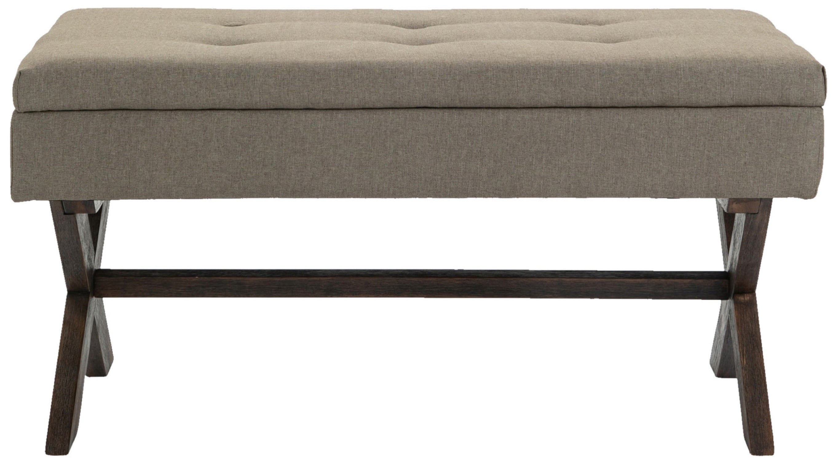 TPFLiving Sitzbank Nero Stoff antik TPFLiving Sitzbank Nero Stoff antik