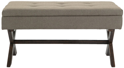 TPFLiving Sitzbank Nero Stoff antik TPFLiving Sitzbank Nero Stoff antik