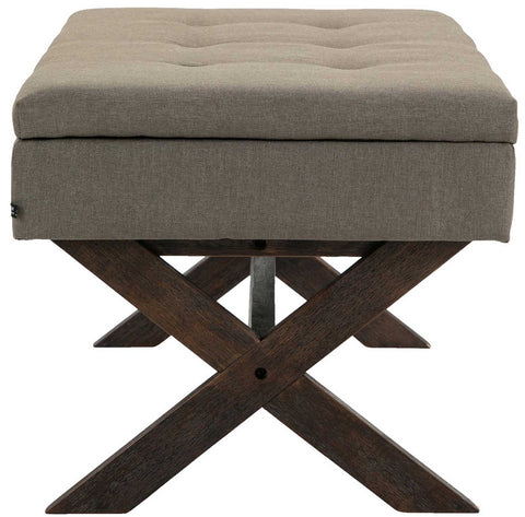 TPFLiving Sitzbank Nero Stoff antik TPFLiving Sitzbank Nero Stoff antik