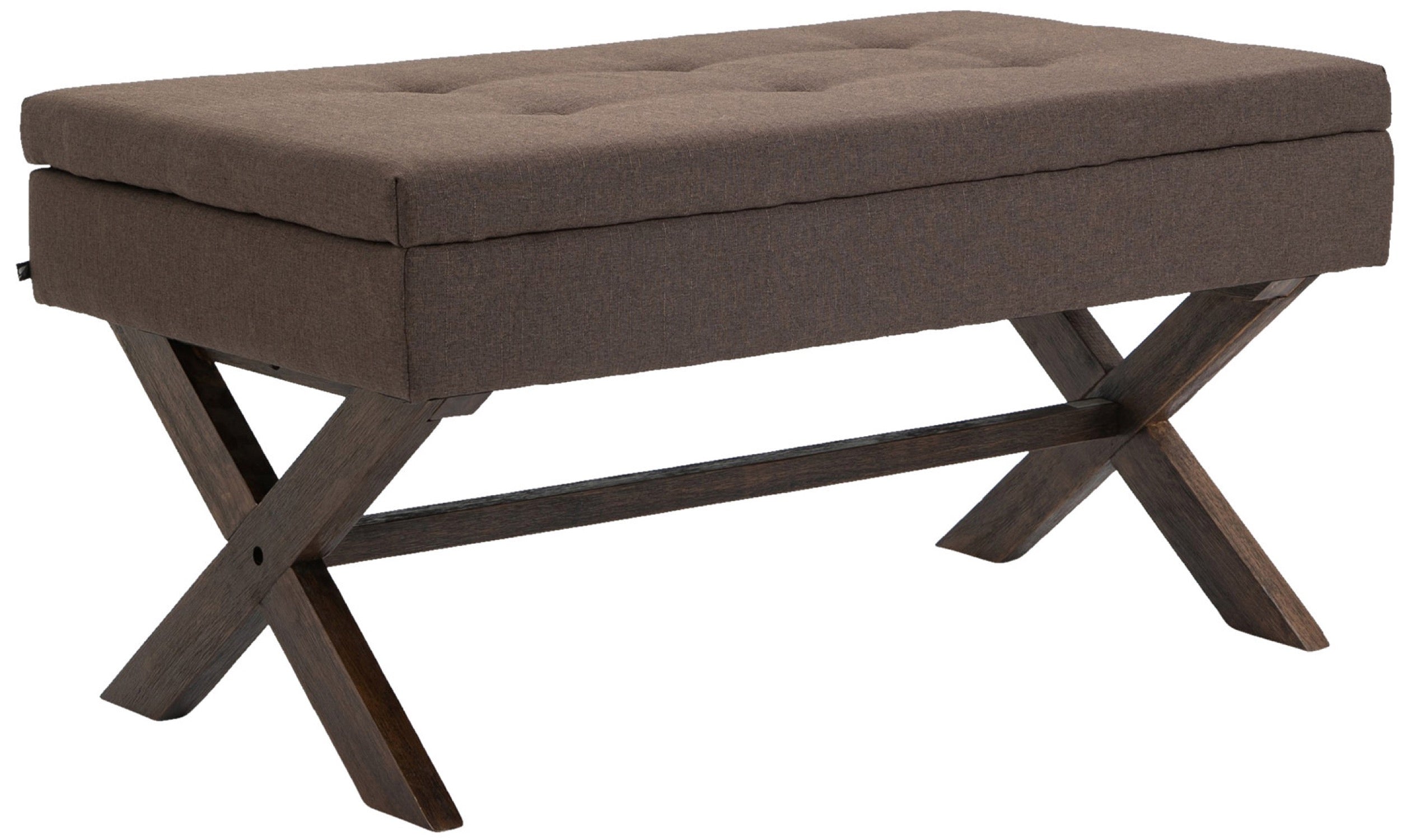 TPFLiving Sitzbank Nero Stoff antik TPFLiving Sitzbank Nero Stoff antik