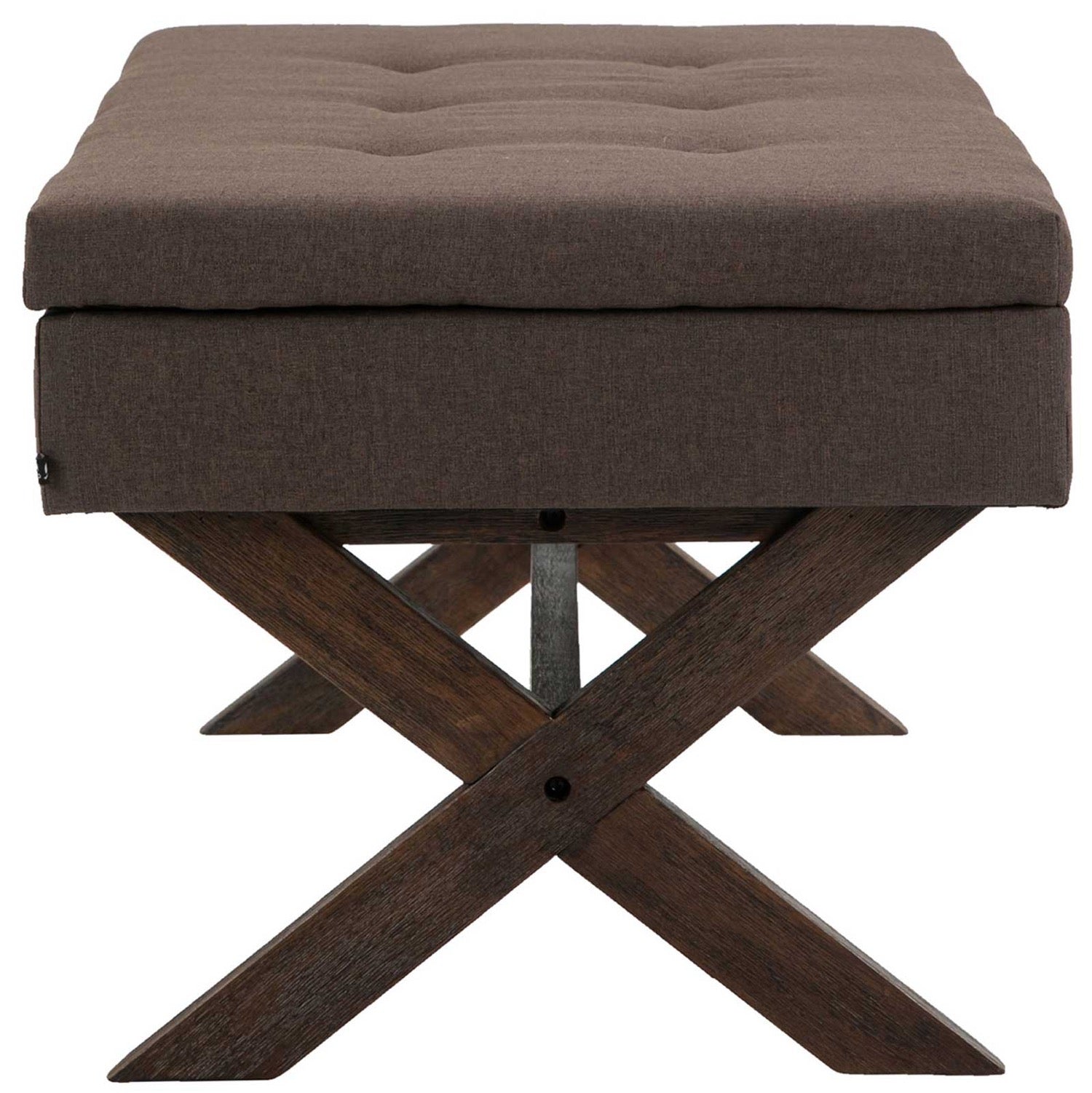 TPFLiving Sitzbank Nero Stoff antik TPFLiving Sitzbank Nero Stoff antik