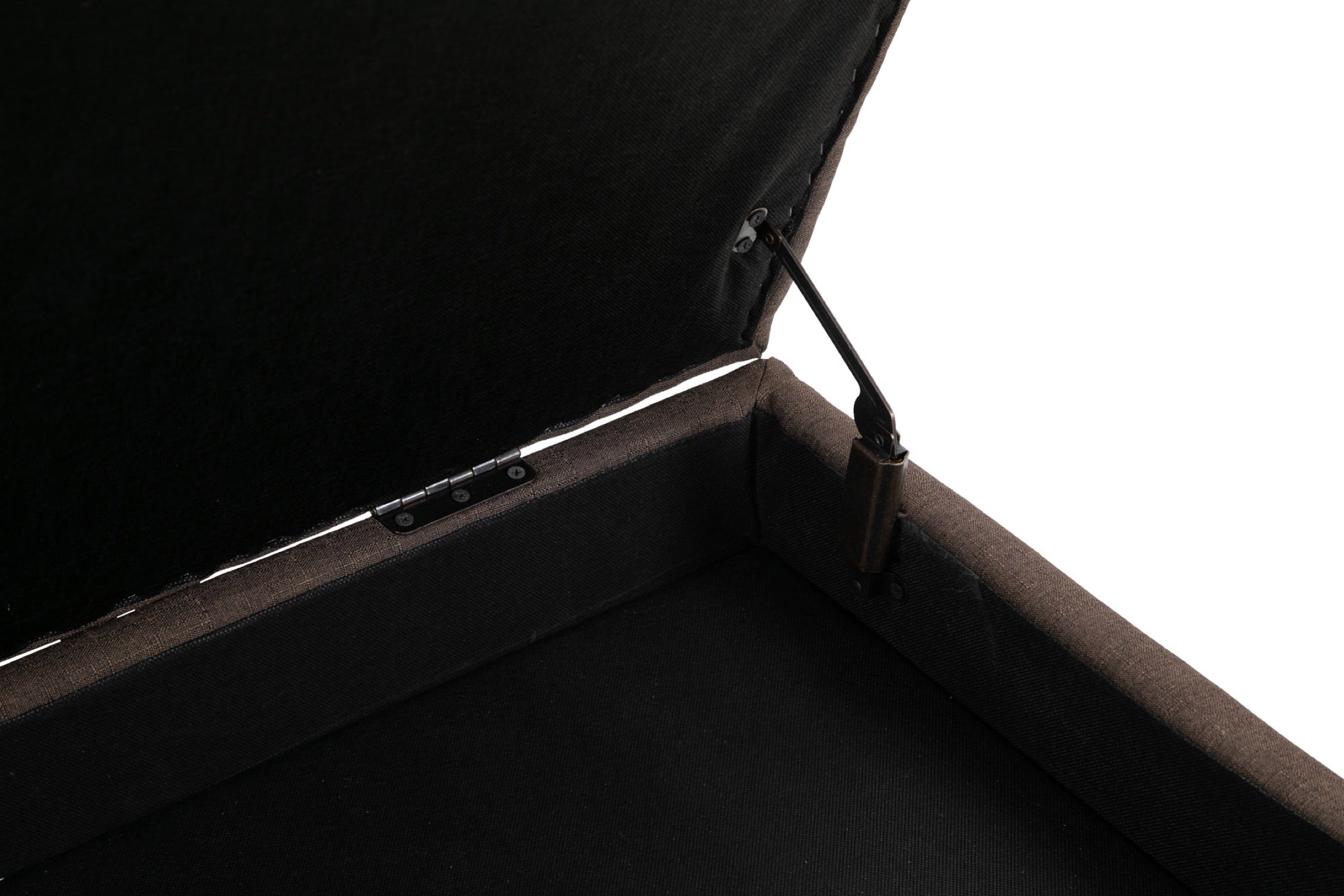 TPFLiving Sitzbank Nero Stoff antik TPFLiving Sitzbank Nero Stoff antik