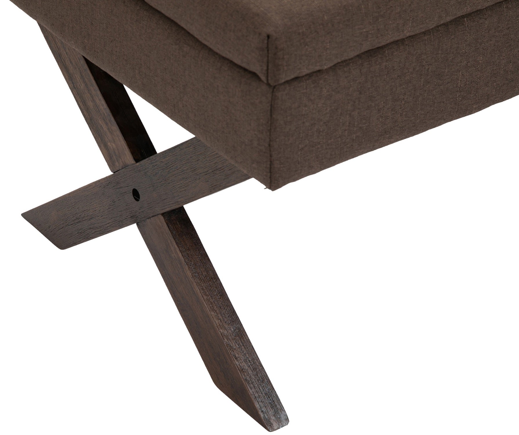 TPFLiving Sitzbank Nero Stoff antik TPFLiving Sitzbank Nero Stoff antik