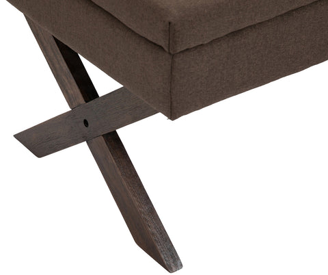 TPFLiving Sitzbank Nero Stoff antik TPFLiving Sitzbank Nero Stoff antik