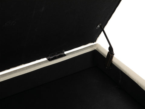 TPFLiving Sitzbank Nero Stoff antik TPFLiving Sitzbank Nero Stoff antik