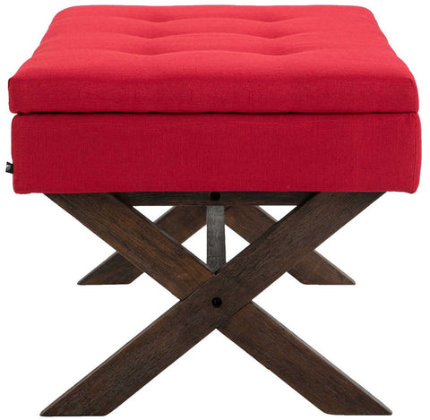 TPFLiving Sitzbank Nero Stoff antik TPFLiving Sitzbank Nero Stoff antik