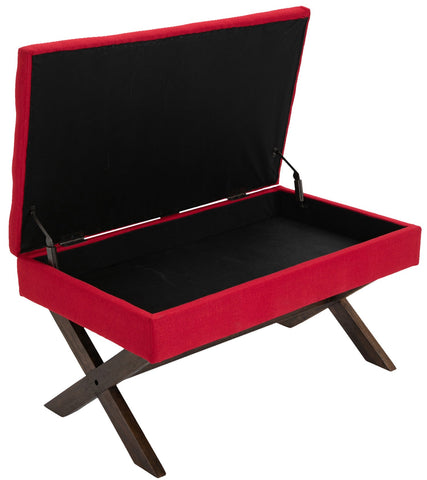 TPFLiving Sitzbank Nero Stoff antik TPFLiving Sitzbank Nero Stoff antik