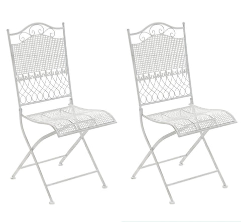 TPFGarden 2er Set Gartenstühle Kirstin TPFGarden 2er Set Gartenstühle Kirstin