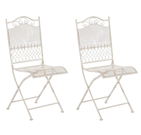TPFGarden 2er Set Gartenstühle Kirstin TPFGarden 2er Set Gartenstühle Kirstin